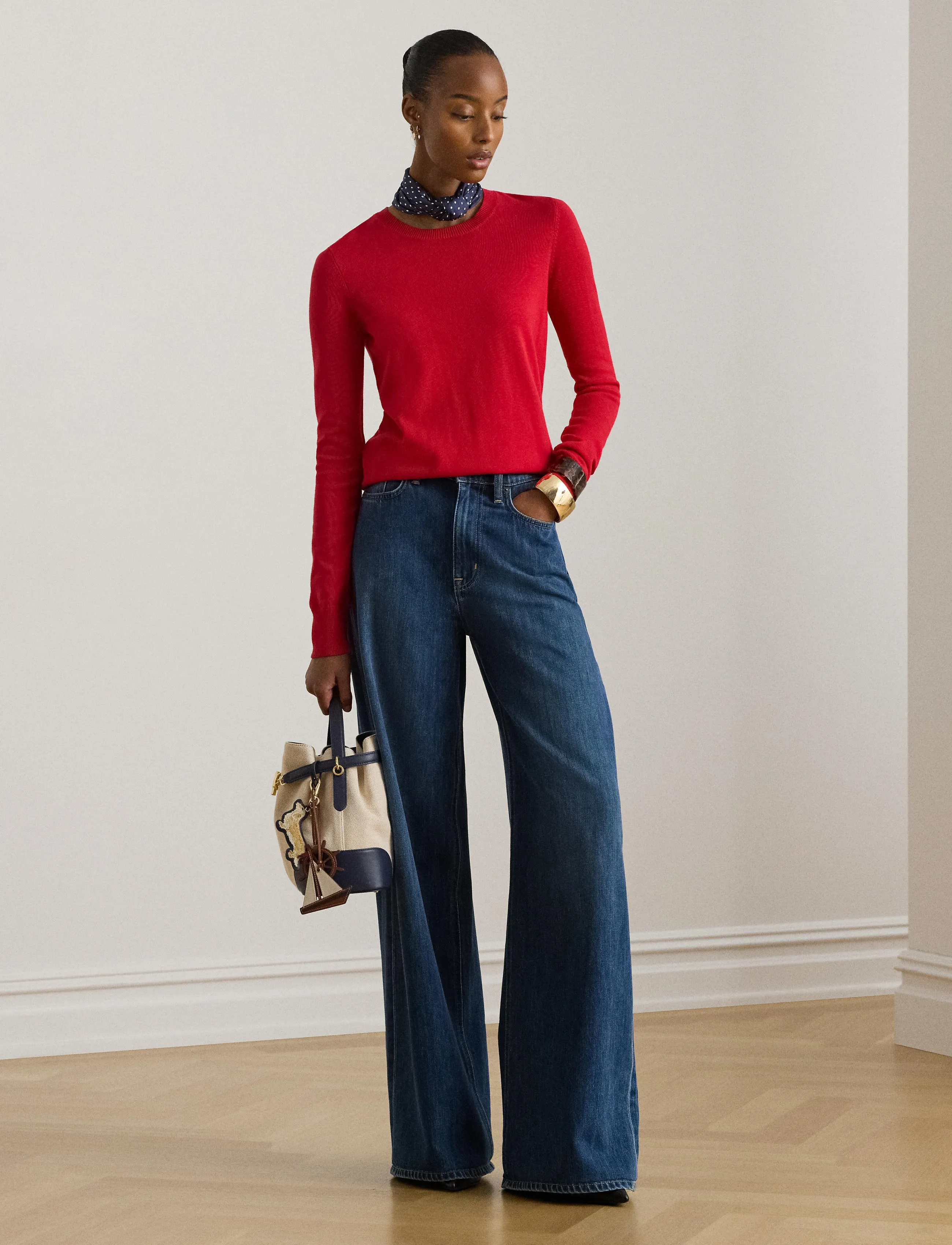 Cotton-Blend Sweater
