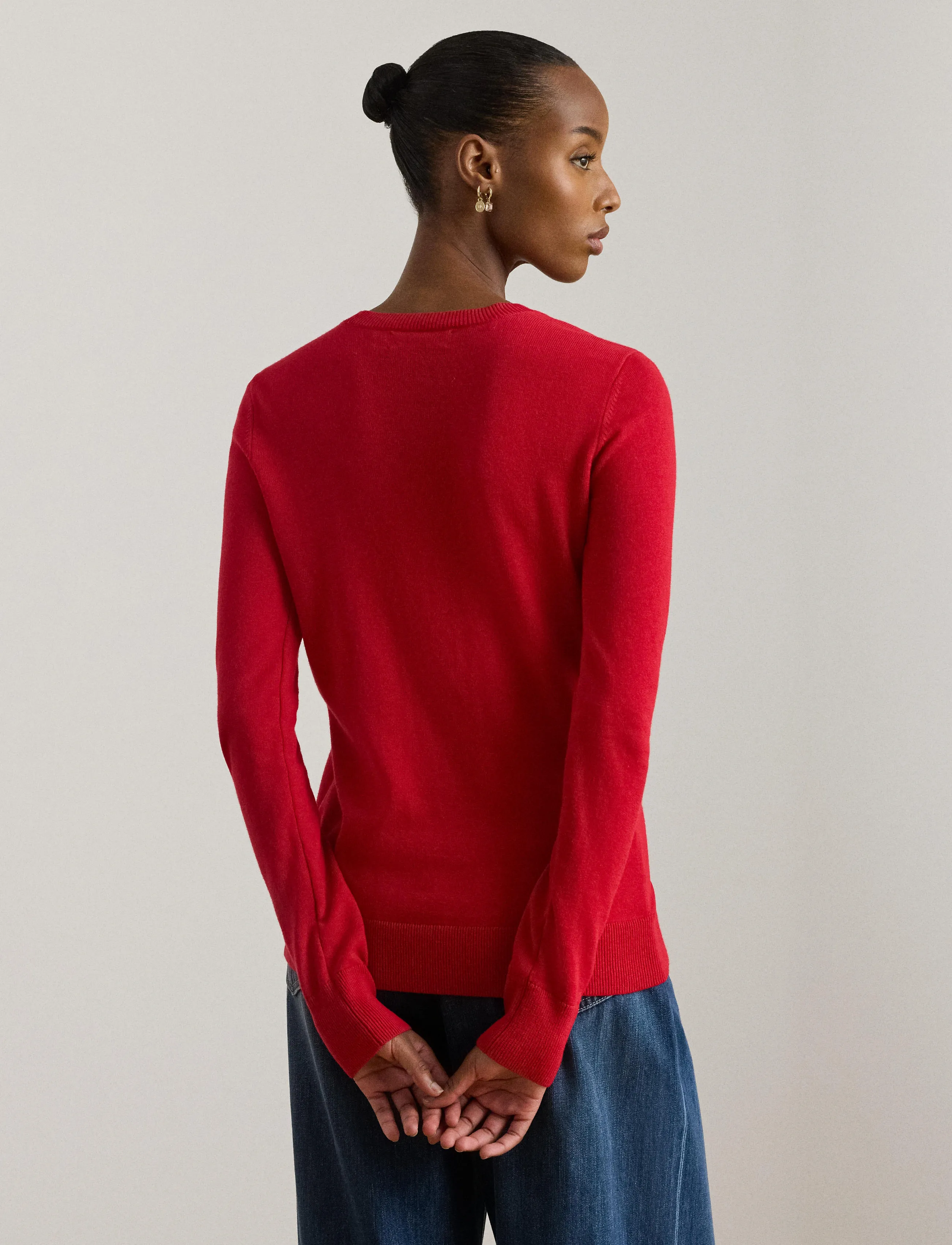 Cotton-Blend Sweater 2