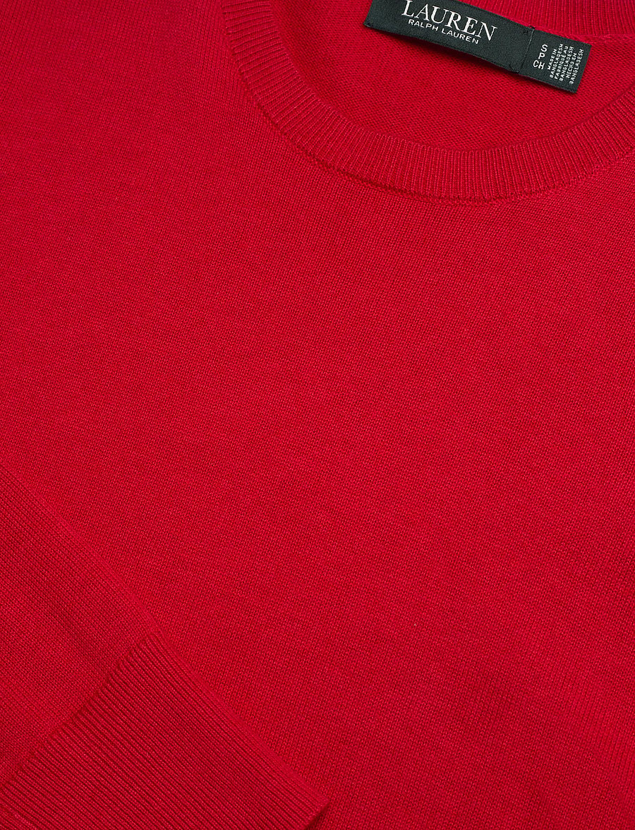 Lauren Ralph Lauren - COTTON MODAL-LS SWEATER - pullover - cruise red - 4