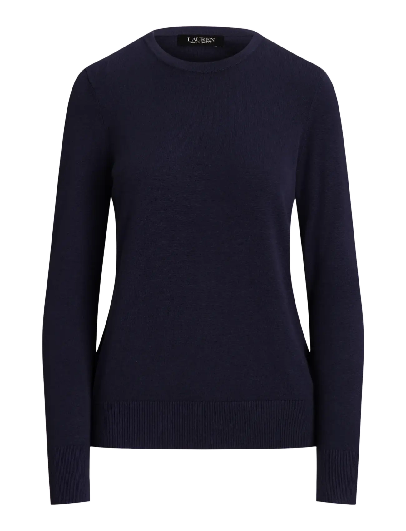 LAUREN RALPH LAUREN Baumwolle Modal-Ls Pullover Navy - S - Damen