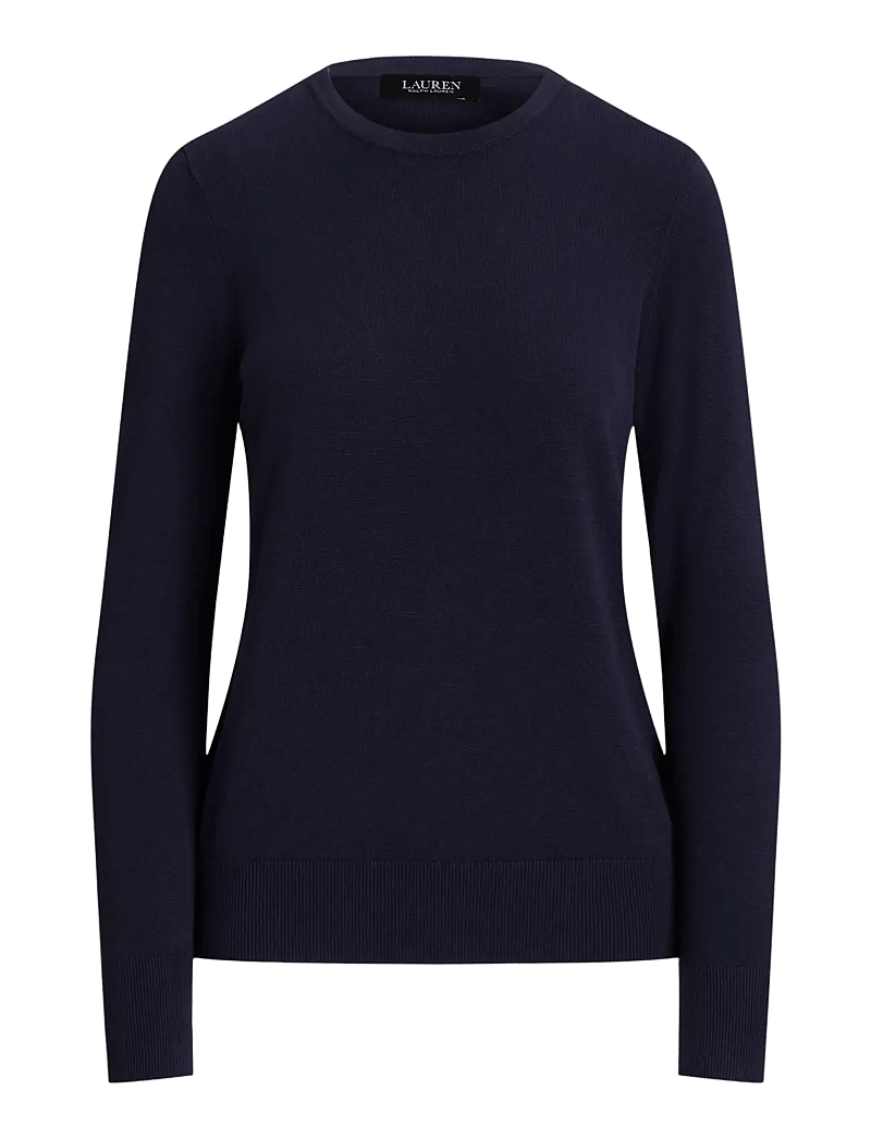 Lauren Ralph Lauren - COTTON MODAL-LS SWEATER - sviitrid - lauren navy - 1