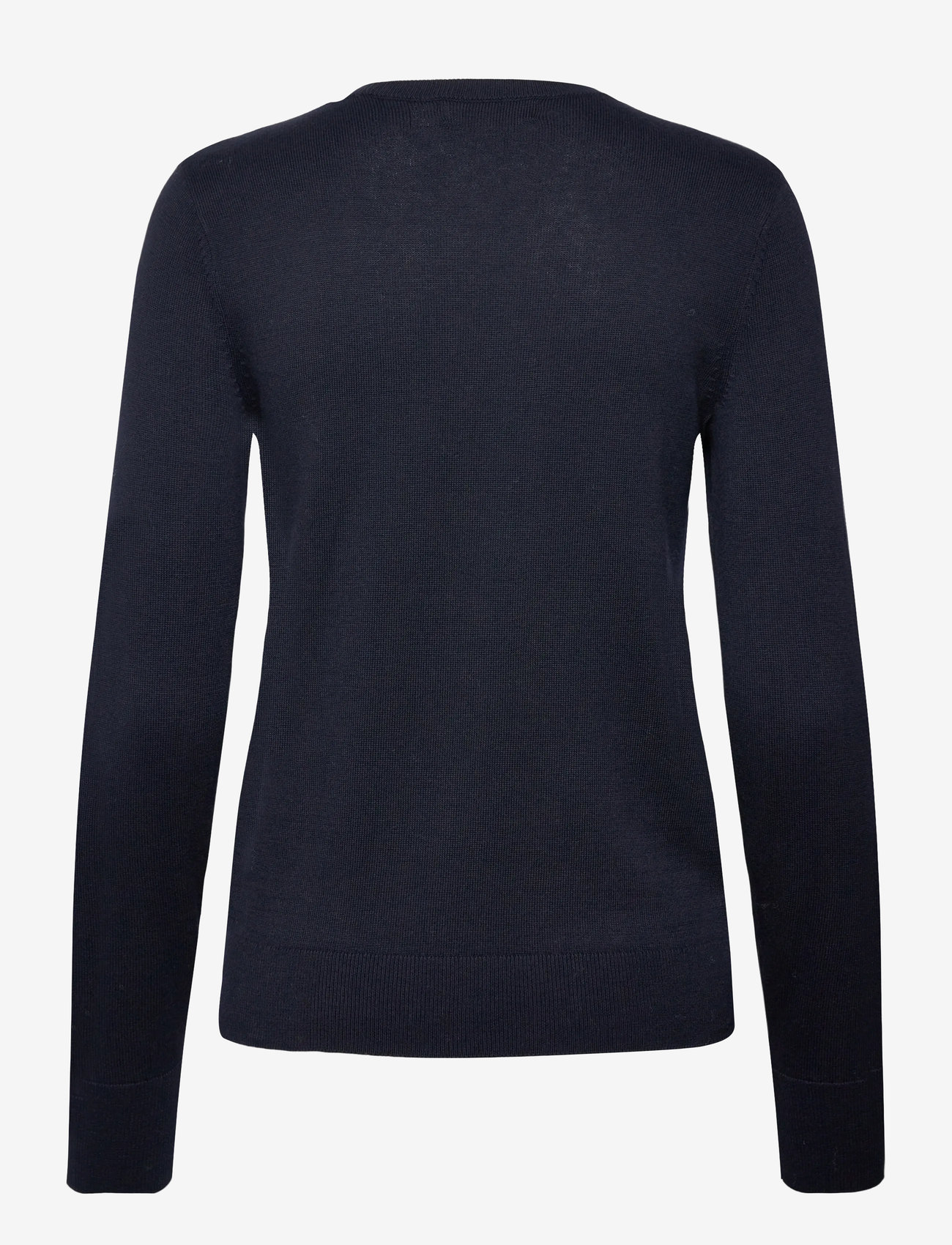 Lauren Ralph Lauren - Cotton-Blend Sweater - langärmlige tops - lauren navy - 2