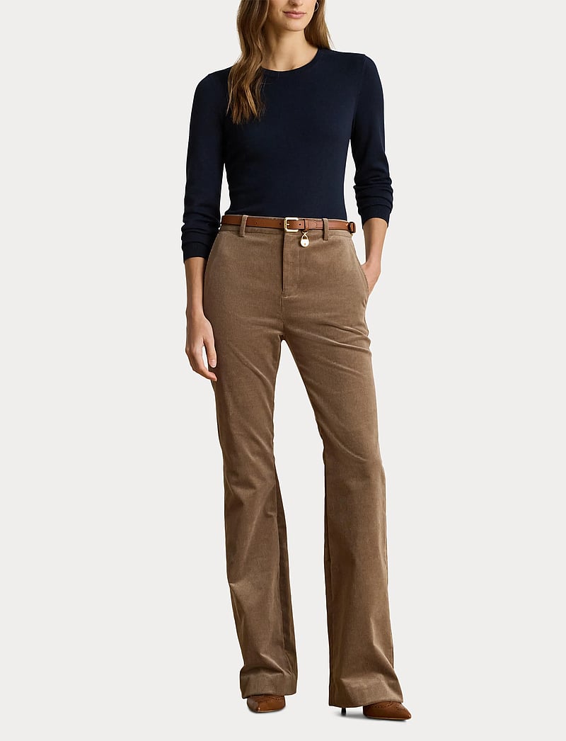 Lauren Ralph Lauren - COTTON MODAL-LS SWEATER - sviitrid - lauren navy - 5