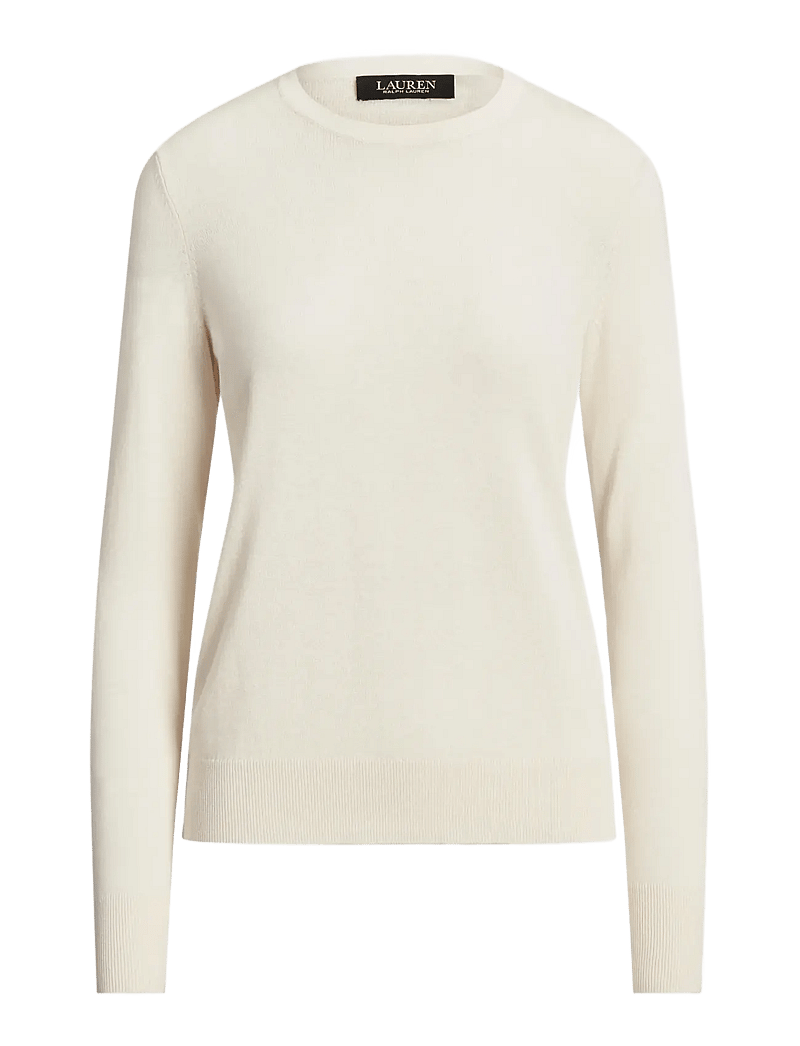 Lauren Ralph Lauren - Cotton-Blend Sweater - pullover - mascarpone cream - 1