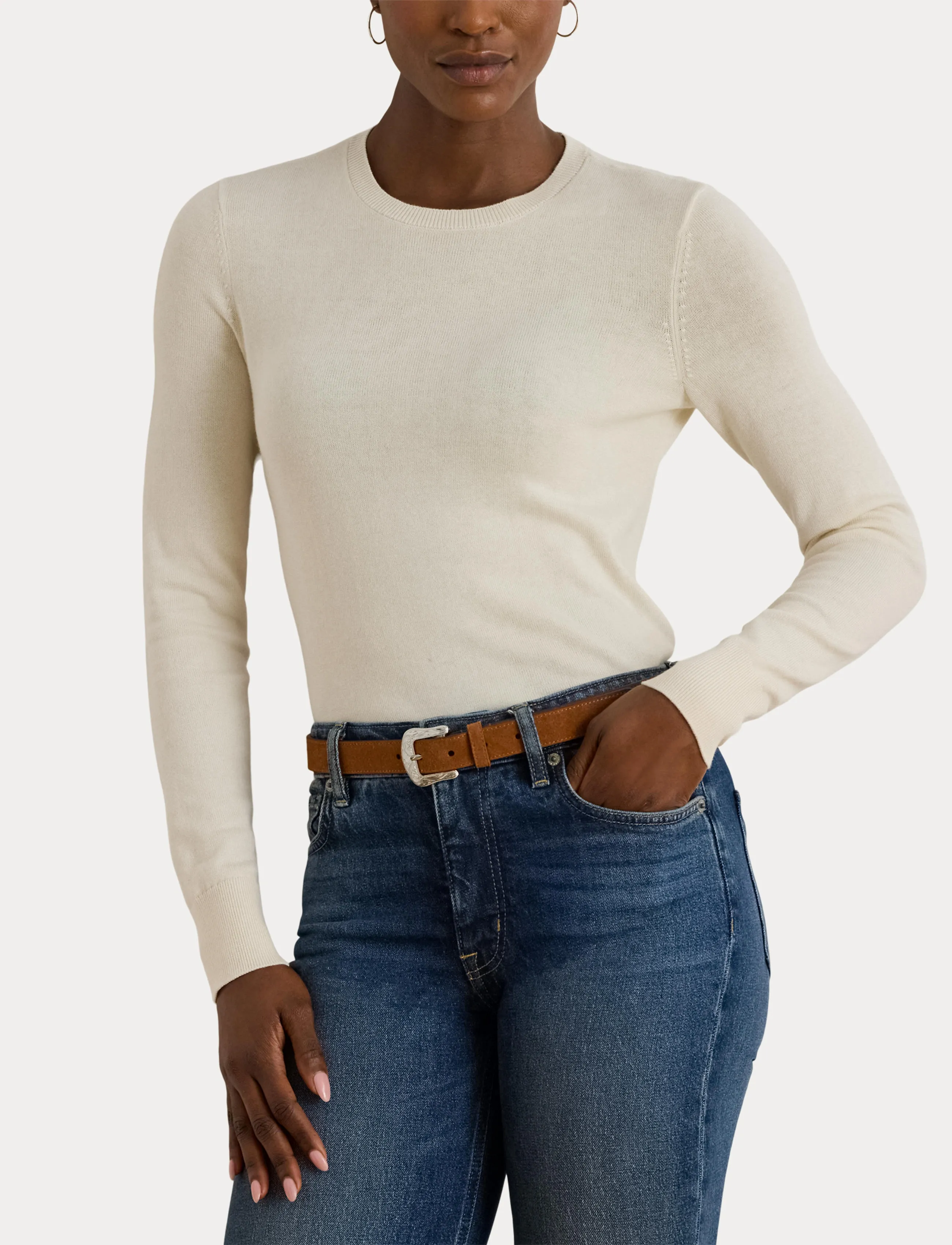 Cotton-Blend Sweater 5