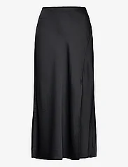 Lauren Ralph Lauren - Satin Crepe A-line Skirt - satininiai sijonai - black - 0