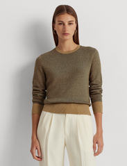Lauren Ralph Lauren - Cotton-Blend Herringbone-Knit Sweater - džemprid - multi - 2