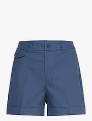 Lauren Ralph Lauren - Pleated Double-Faced Cotton Short - casual shorts - indigo dusk - 0