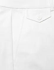 Lauren Ralph Lauren - Pleated Double-Faced Cotton Short - casual korte broeken - white - 2
