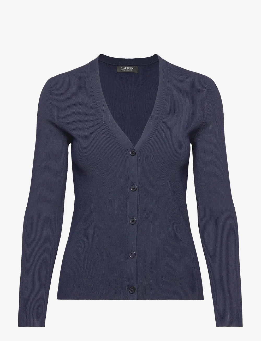 Lauren Ralph Lauren Ribbed V neck Cardigan Cardigans Boozt