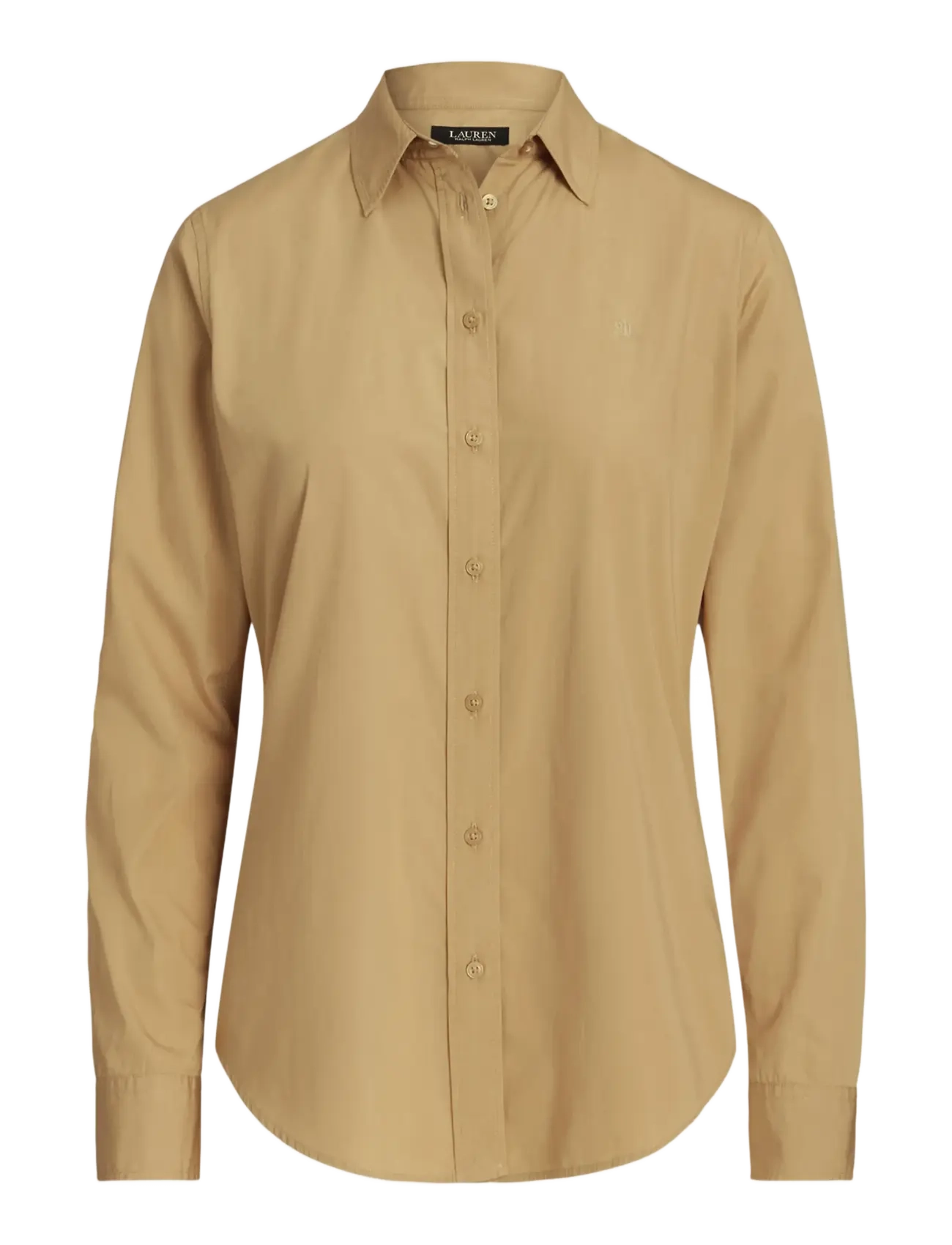 Lauren Ralph Lauren - Featherweight Cotton Shirt - birch tan - 1
