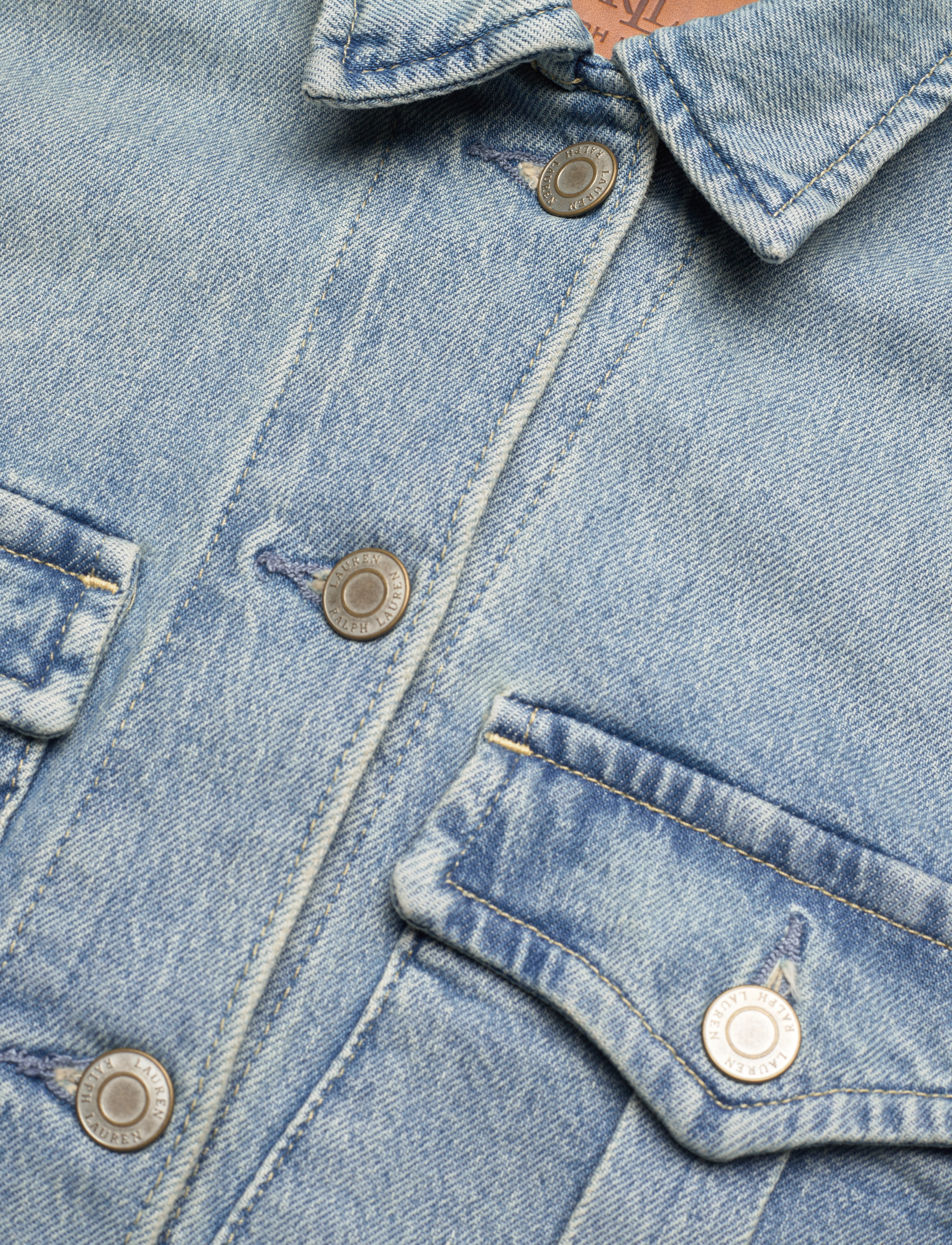 Lauren Ralph Lauren - Belted Denim Field Jacket - isla wash - 2