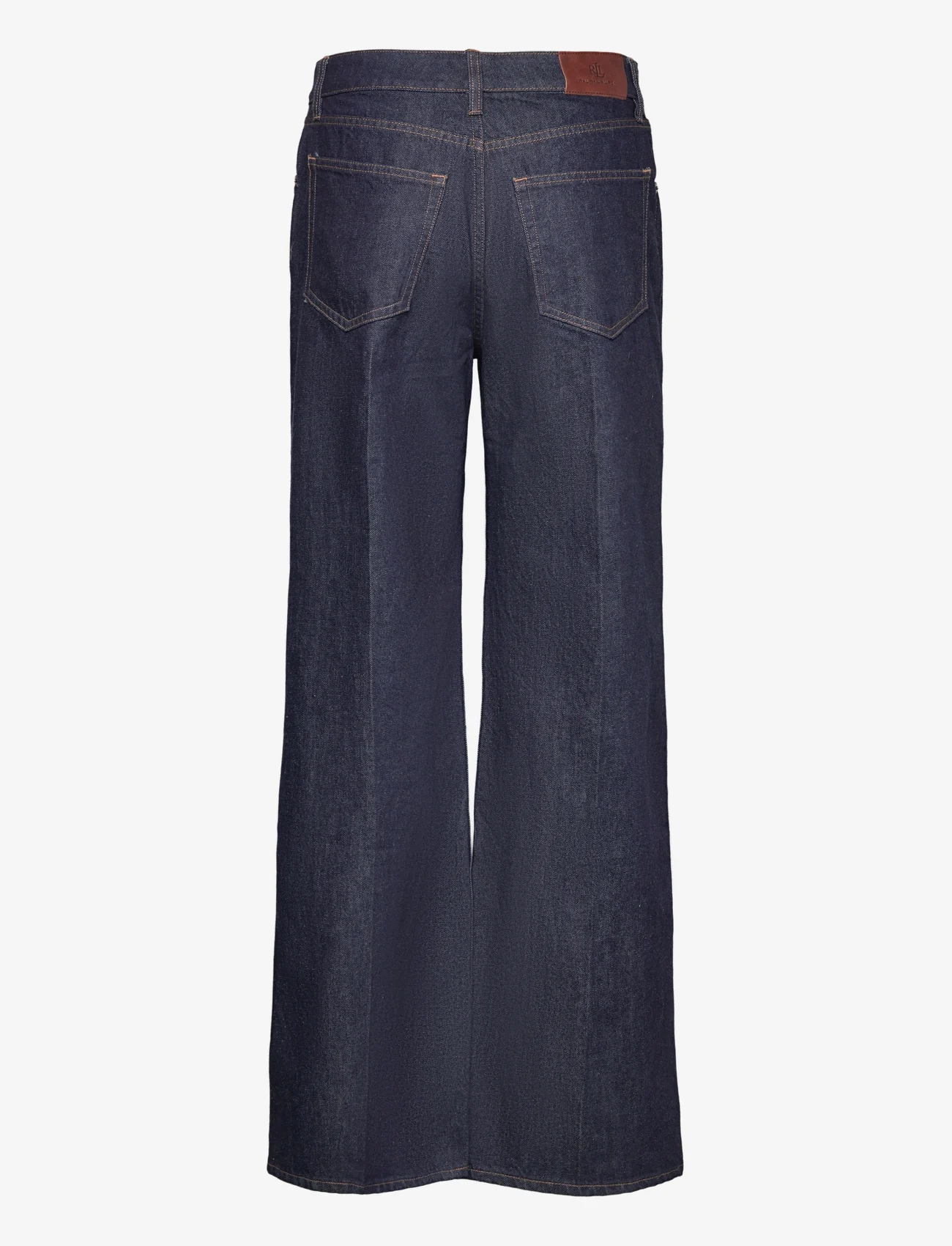 Lauren Ralph Lauren - Mid-Rise Wide-Leg Jean - brede jeans - deep rinse wash - 1