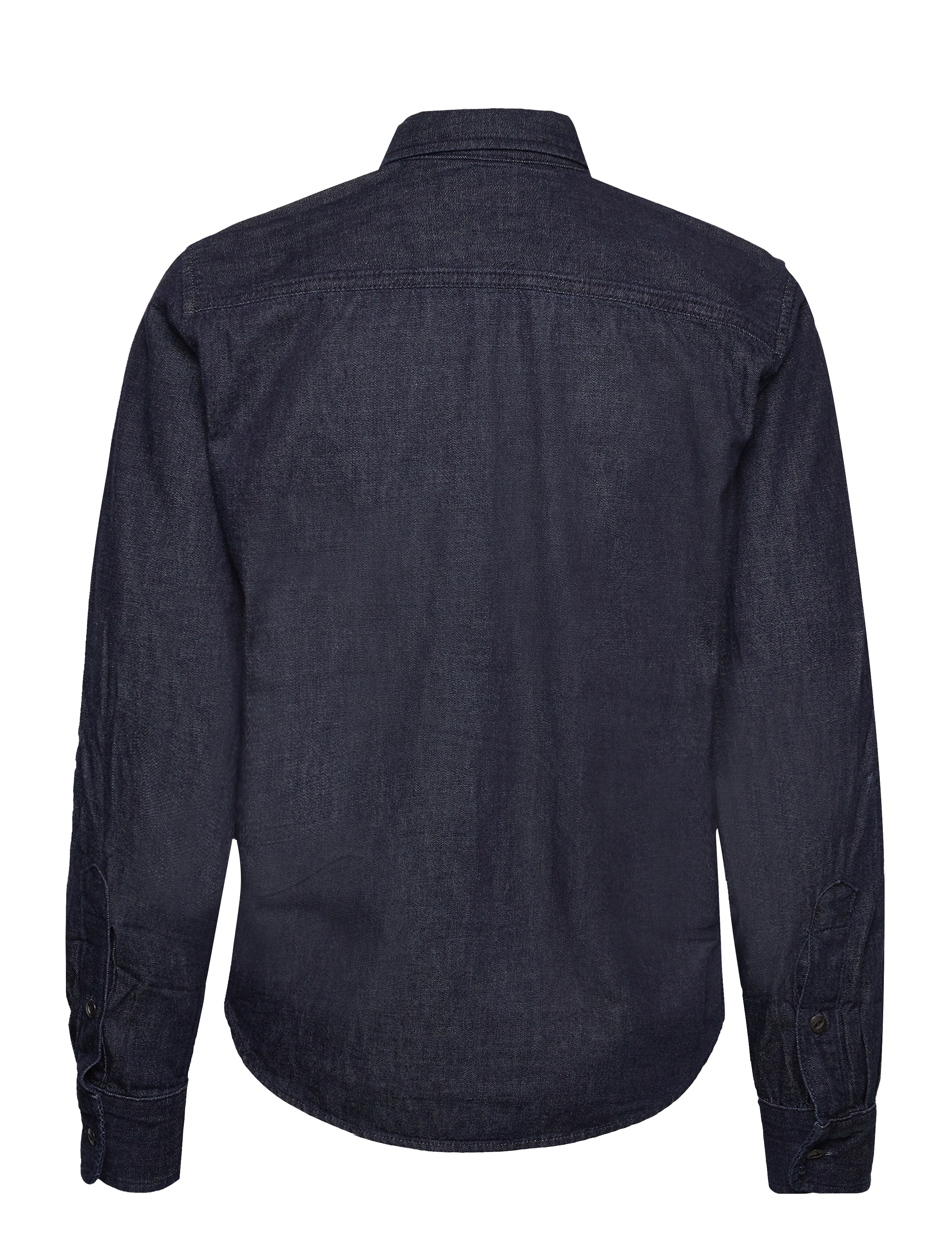 Lauren Ralph Lauren - Denim Roll-Tab-Sleeve Shirt - deep rinse wash - 1