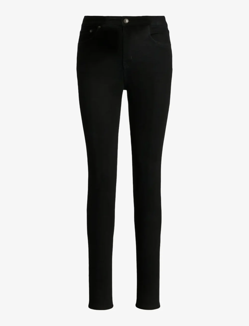 Lauren Ralph Lauren - High-Rise Skinny Ankle Jean - skinny jeans - black wash - 1