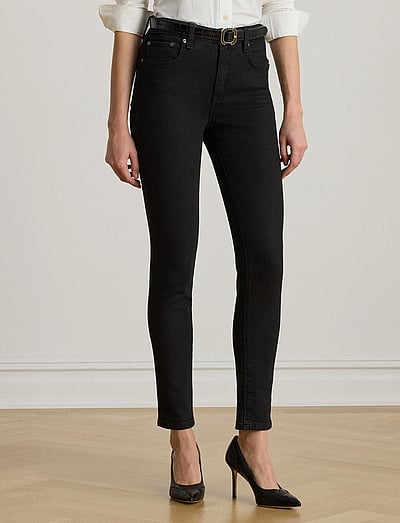 Lauren Ralph Lauren LOW STR DENIM-JEAN - Jeans - BLACK WASH / black