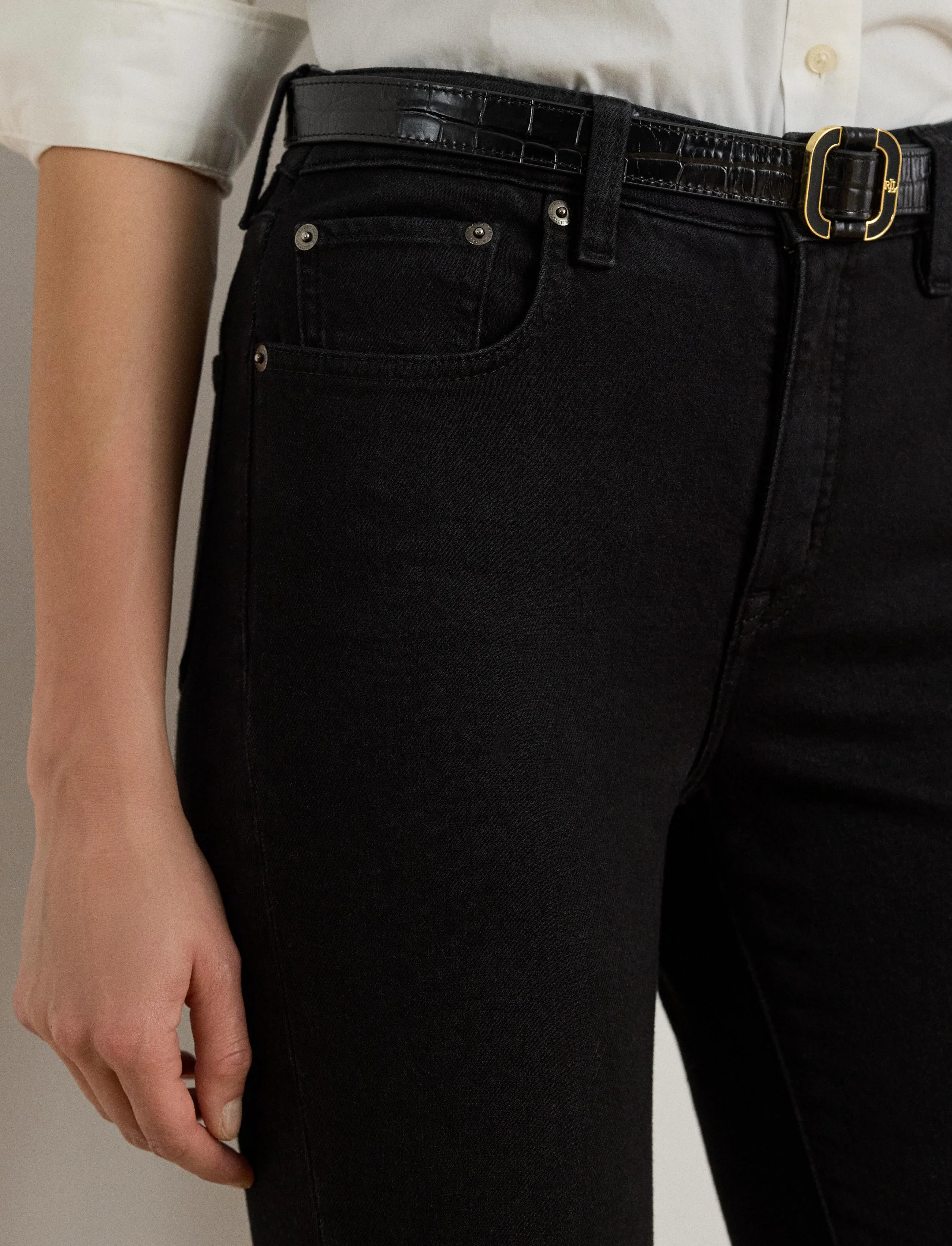 Lauren Ralph Lauren Low Str Denim-Jean skinny jeans dam – bild 7