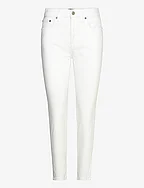 High-Rise Skinny Ankle Jean - WHITE WSH