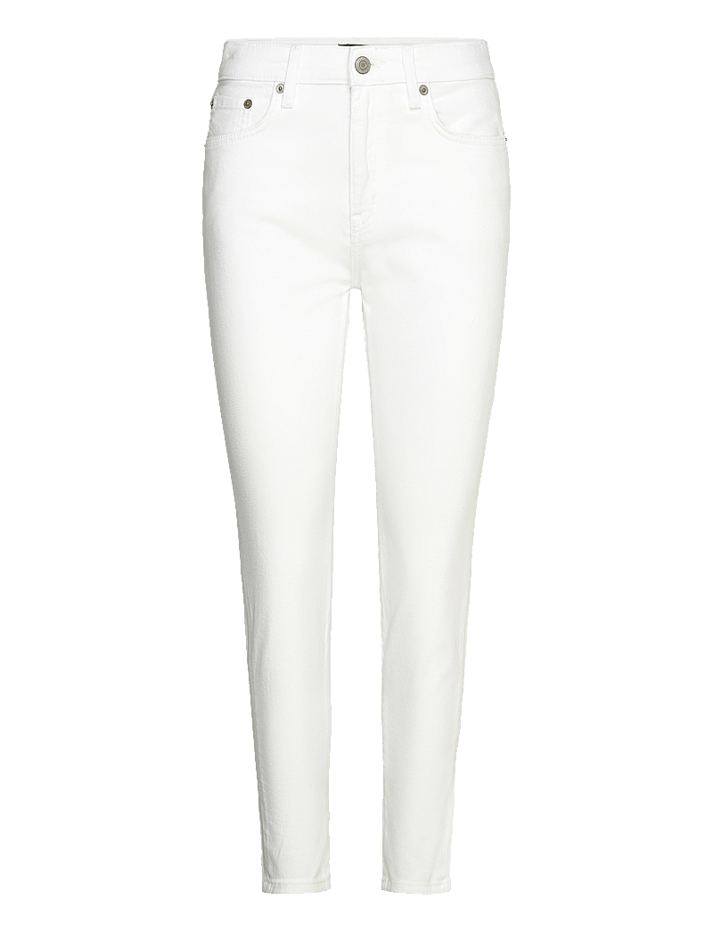 Lauren Ralph Lauren - High-Rise Skinny Ankle Jean - siaurėjantys džinsai - white wsh - 1