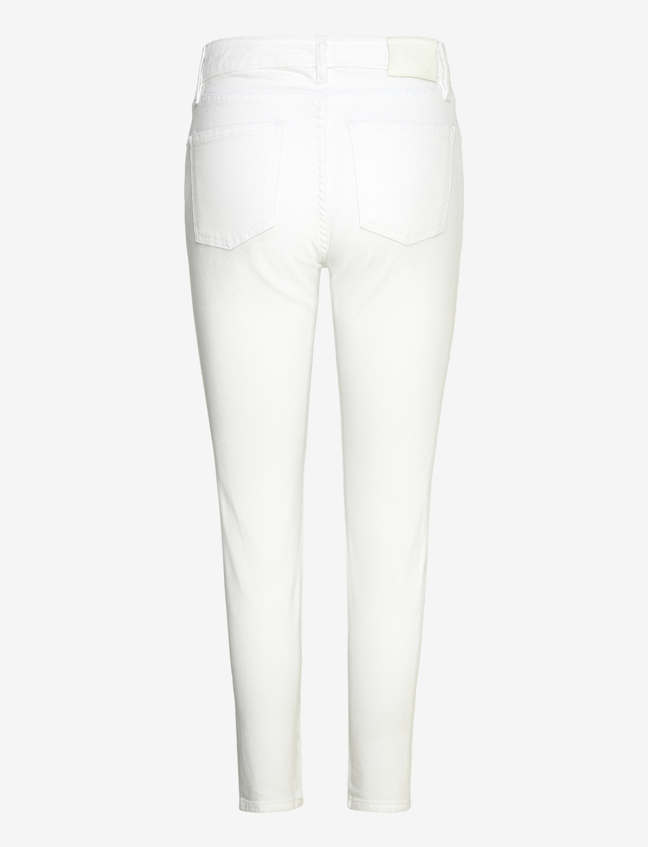 Lauren Ralph Lauren - High-Rise Skinny Ankle Jean - siaurėjantys džinsai - white wsh - 2