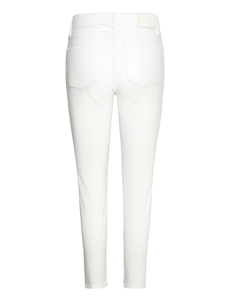 Lauren Ralph Lauren - High-Rise Skinny Ankle Jean - siaurėjantys džinsai - white wsh - 2