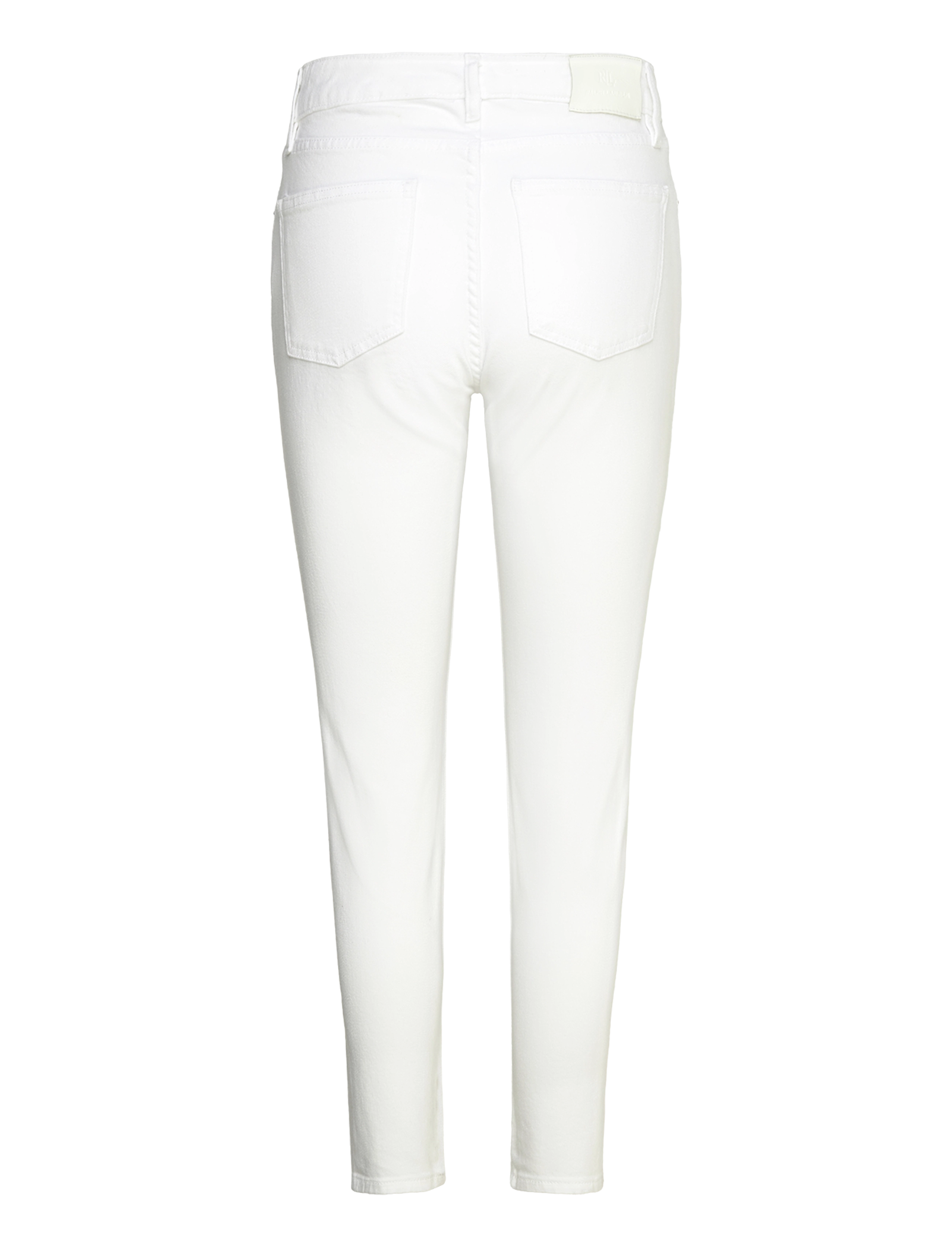 Lauren Ralph Lauren - High-Rise Skinny Ankle Jean - skinny jeans - white wsh - 2