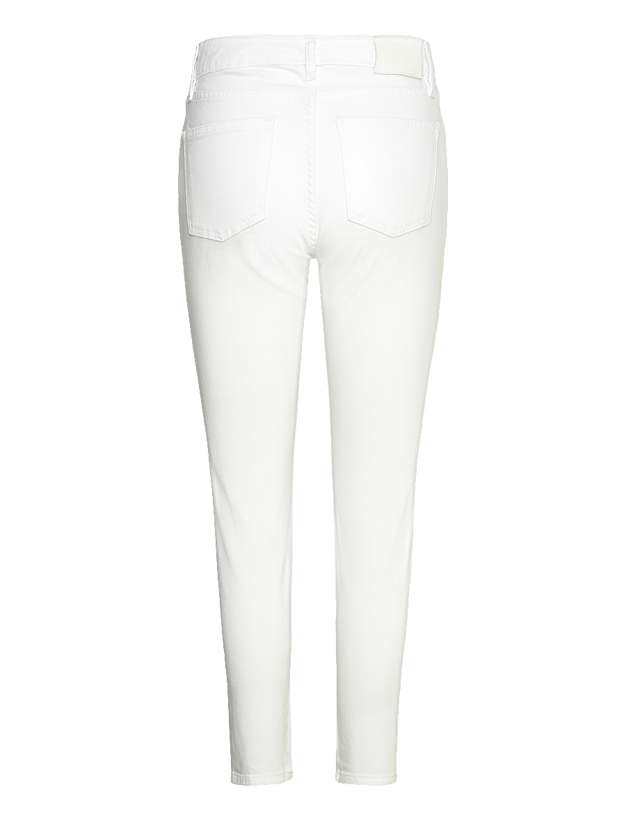 Lauren Ralph Lauren - High-Rise Skinny Ankle Jean - skinny jeans - white wsh - 2
