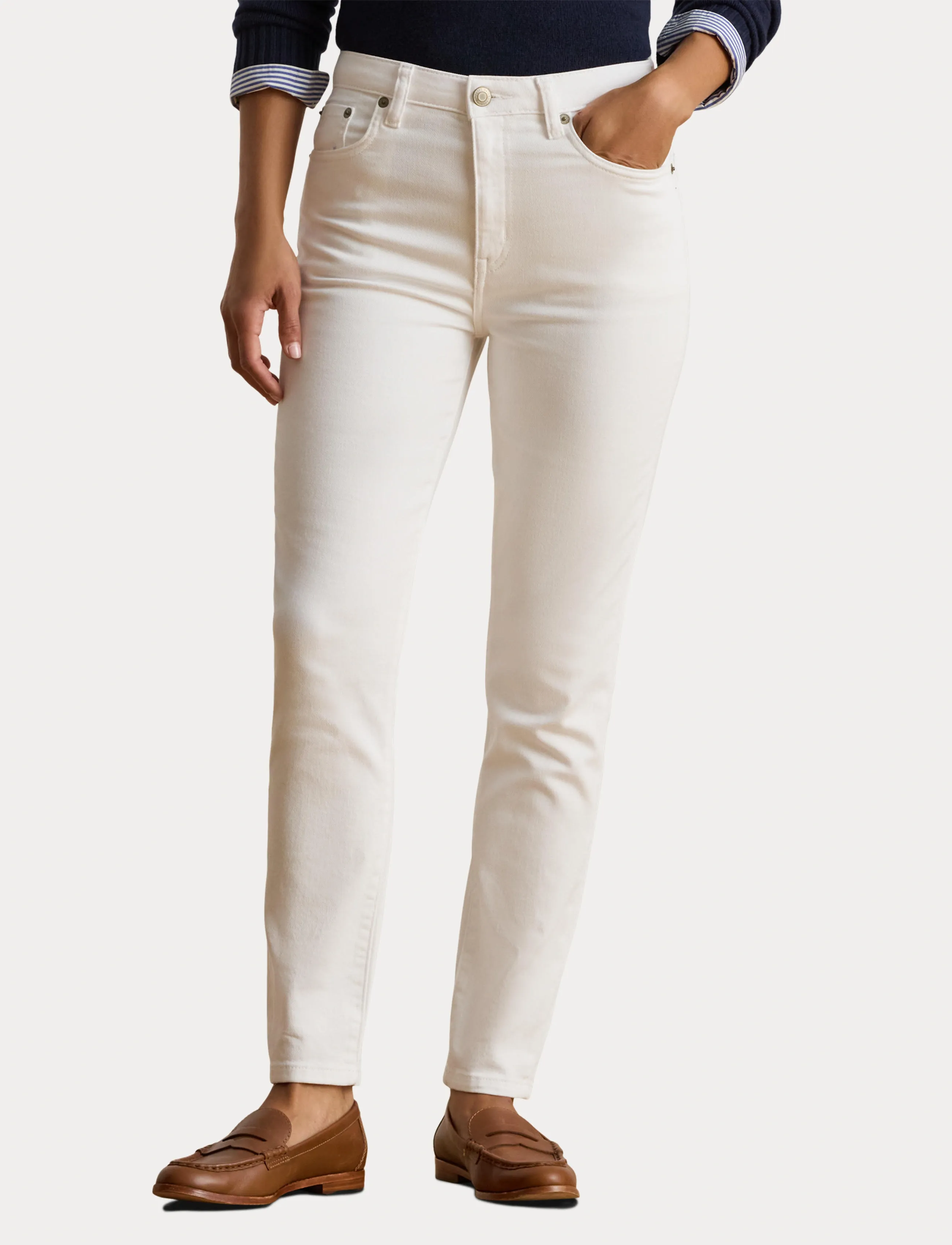 Lauren Ralph Lauren High-Rise Skinny Ankle Jean jeans dam – bild 7
