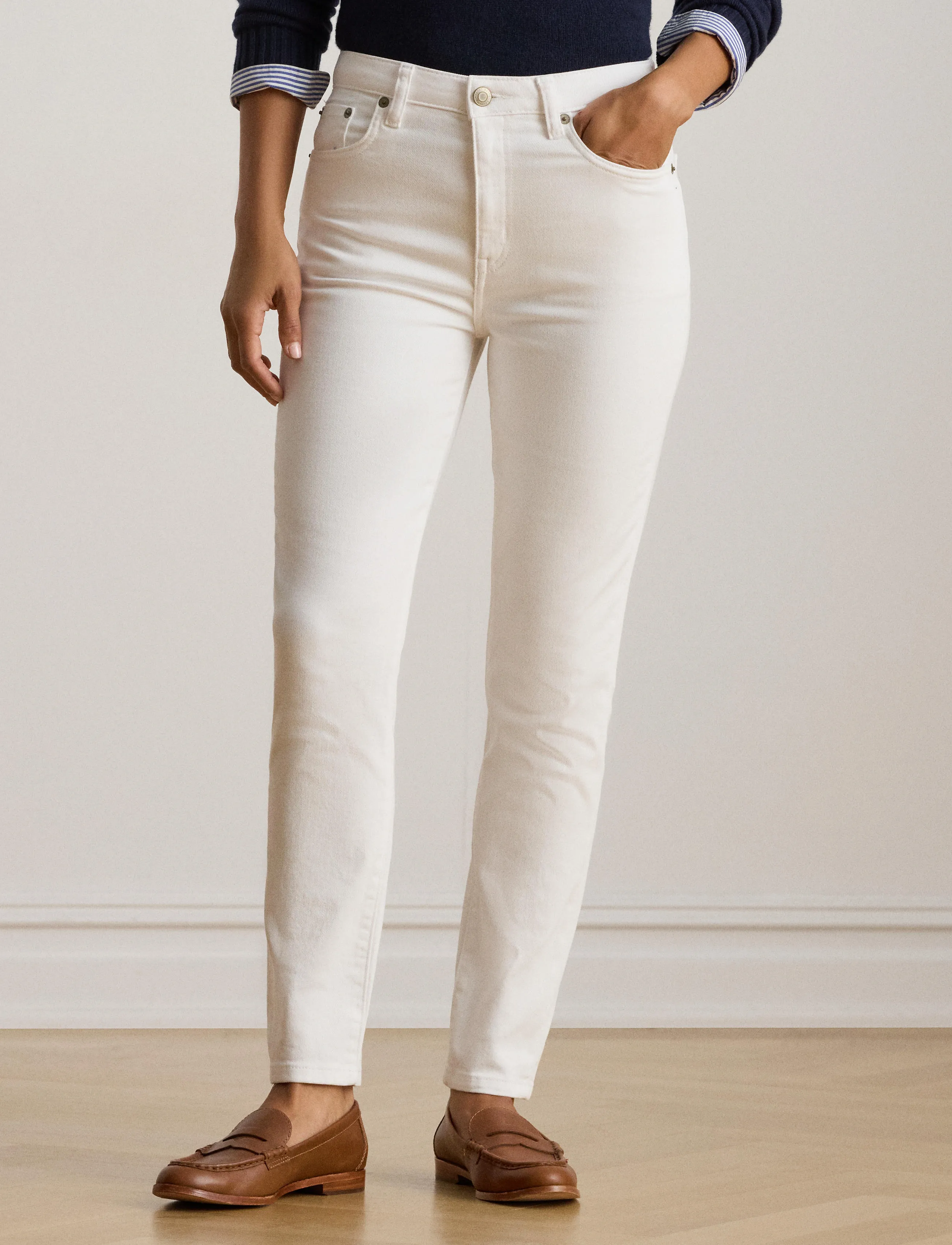 Lauren Ralph Lauren High-Rise Skinny Ankle Jean jeans dam – bild 9