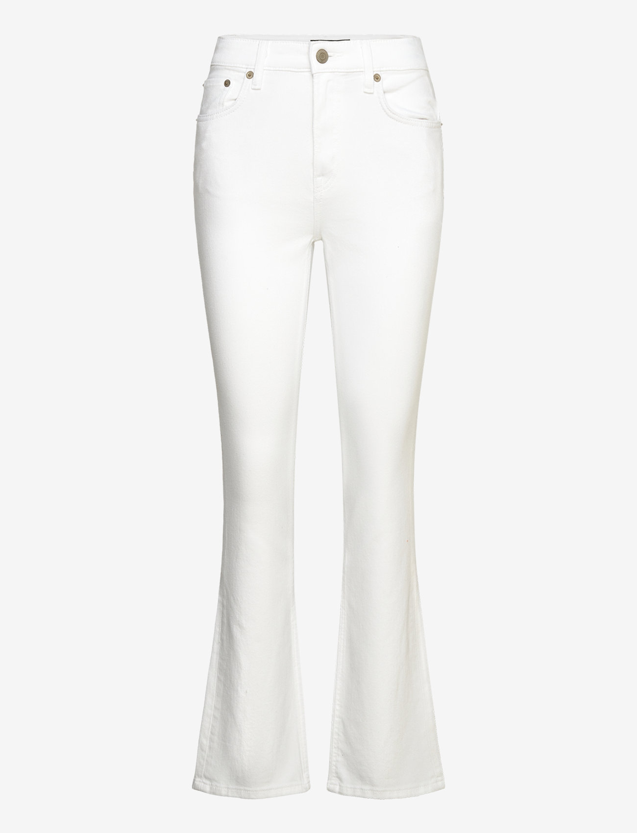 Lauren Ralph Lauren - High-Rise Boot Jean - alt laienevad teksad - white wsh - 0