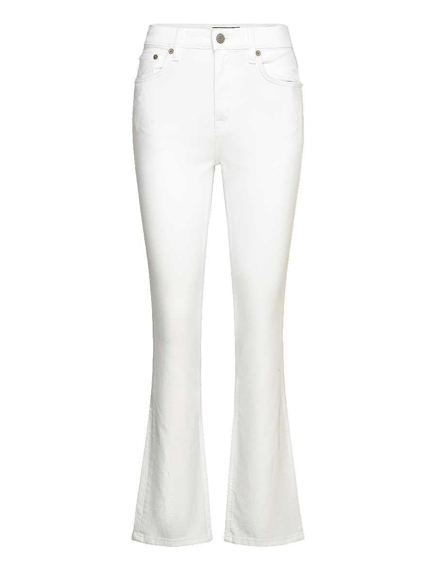 Lauren Ralph Lauren - High-Rise Boot Jean - bootcut jeans - white wsh - 1