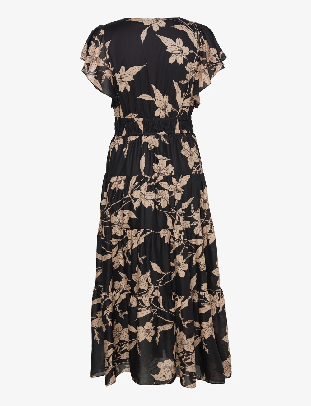 Lauren Ralph Lauren Floral Cotton Voile Tiered Maxidress Maxi