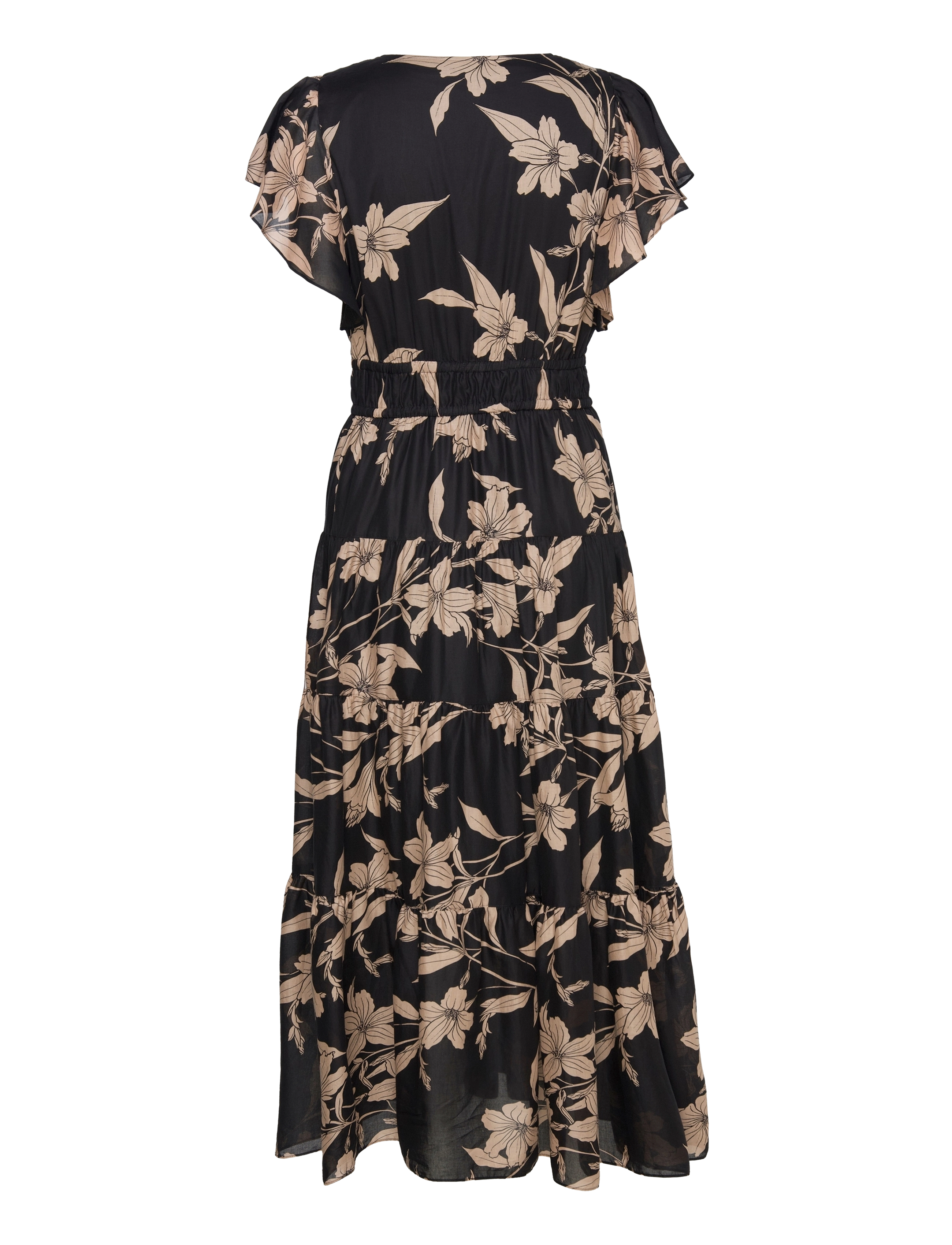 lauren ralph lauren floral cotton voile tiered maxi dress LAUREN RALPH LAUREN Floral Cotton Voile Tiered Maxidress