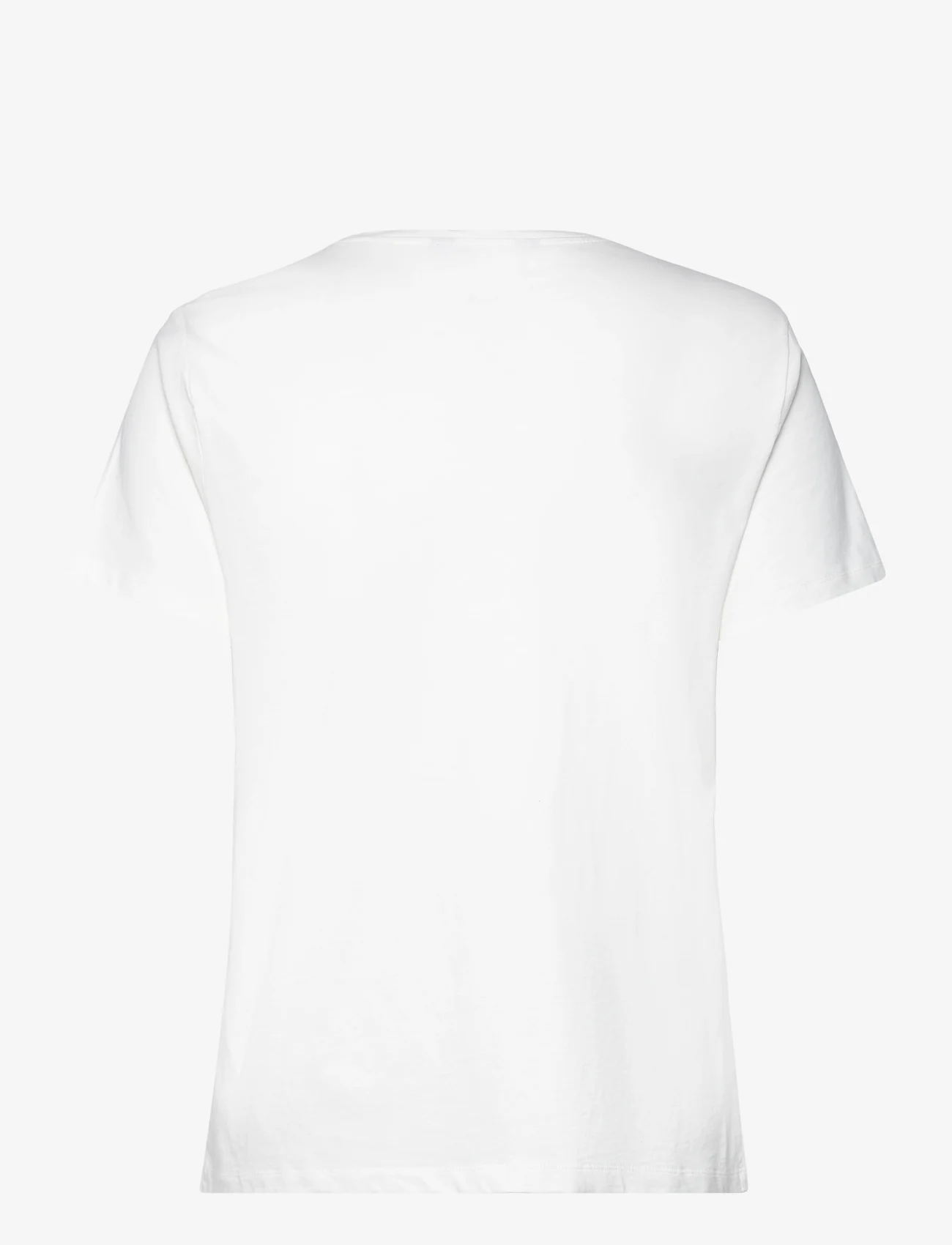Lauren Ralph Lauren - Cotton Jersey Tee - t-shirts - mascarpone cream - 1