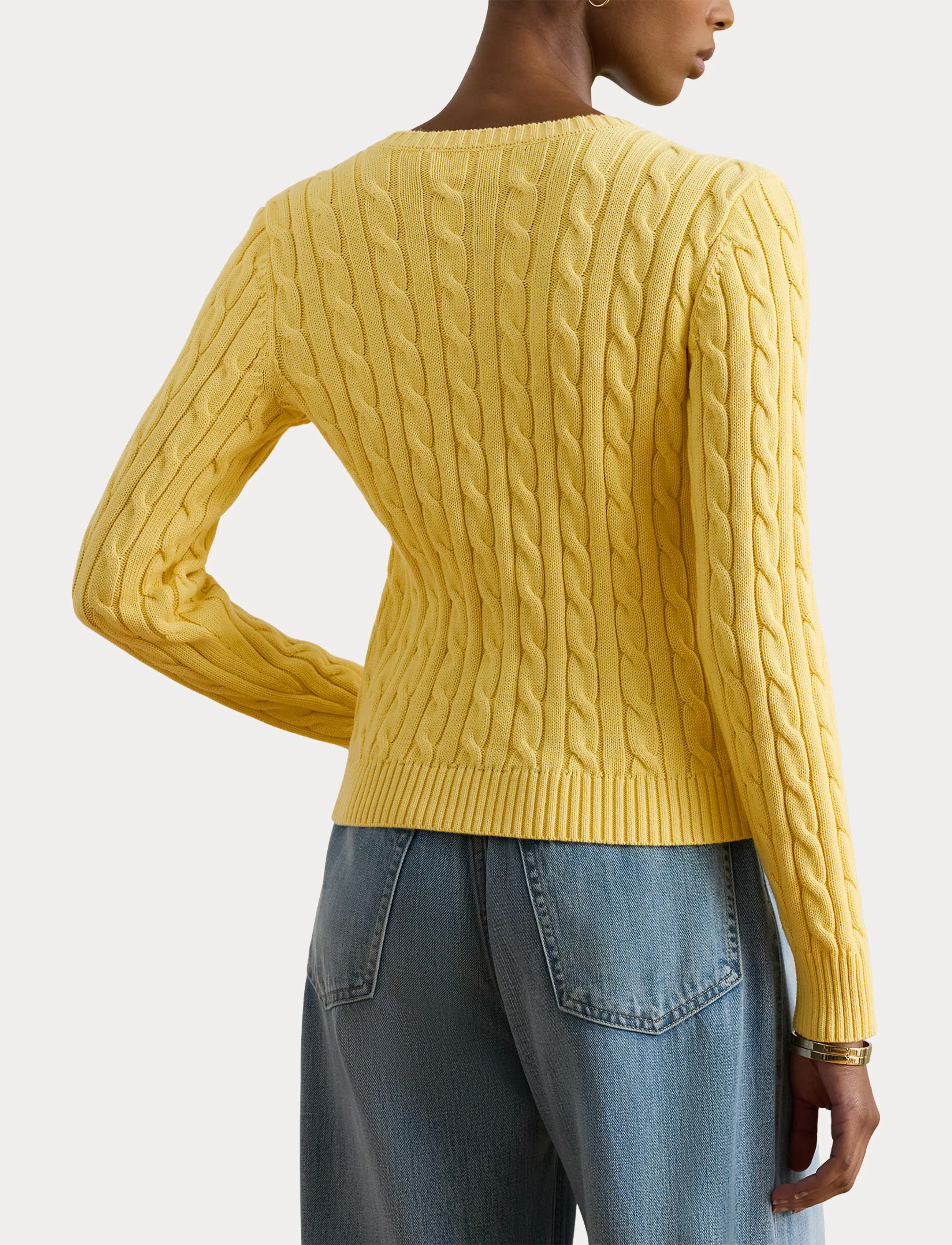 Cable-Knit Cotton Cardigan 5