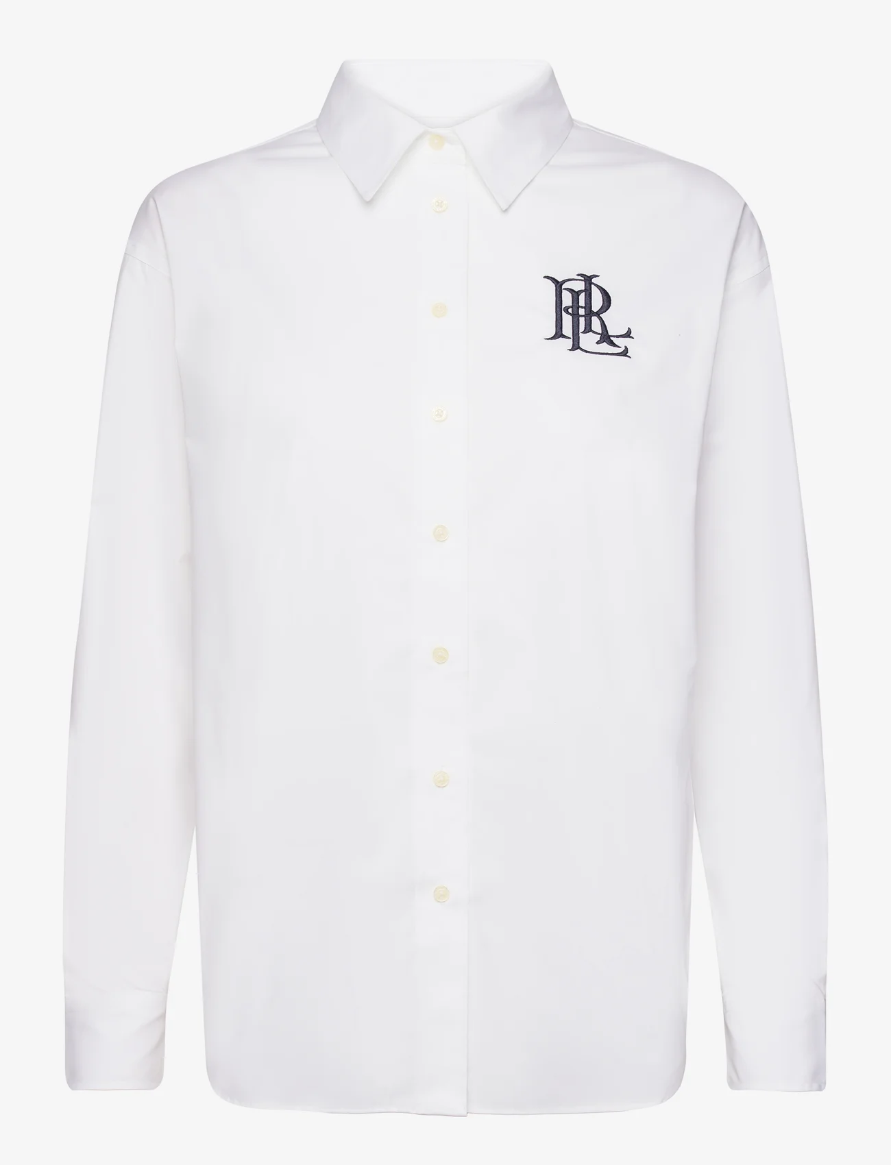 Lauren Ralph Lauren - Stretch Cotton Shirt - koszule z długimi rękawami - white - 0