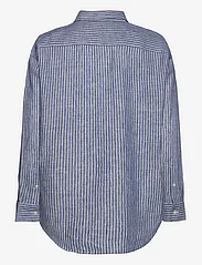 Lauren Ralph Lauren - Relaxed Fit PinstripeTK! Linen Shirt - koszule lniane - blue/white - 1