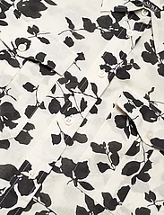 Lauren Ralph Lauren - Classic Fit Leaf-Print Voile Shirt - langermede skjorter - cream/black - 2