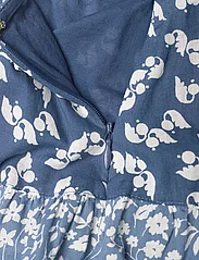 Lauren Ralph Lauren - Patchwork Floral Voile Tiered Skirt - midi nederdele - blue/cream - 2