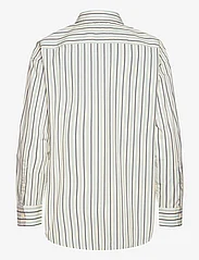 Lauren Ralph Lauren - Striped Cotton Broadcloth Shirt - langærmede skjorter - blue/white - 1