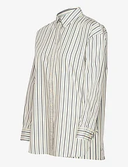 Lauren Ralph Lauren - Striped Cotton Broadcloth Shirt - langærmede skjorter - blue/white - 3