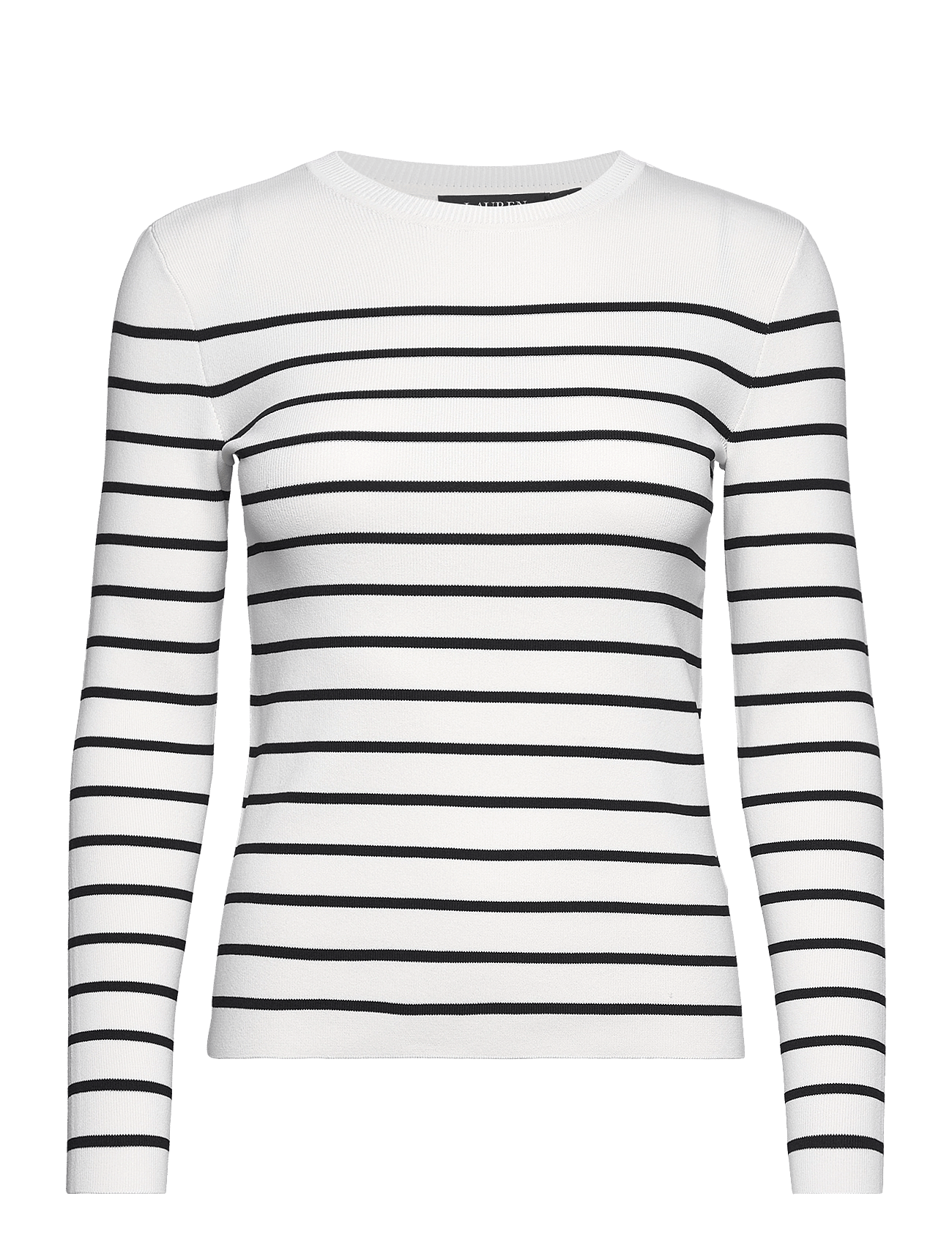 Striped Crewneck Sweater - MASCARPONE