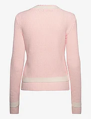 Lauren Ralph Lauren - Cable-Knit Cotton Cricket Sweater - swetry - pink opal/mascarp - 1