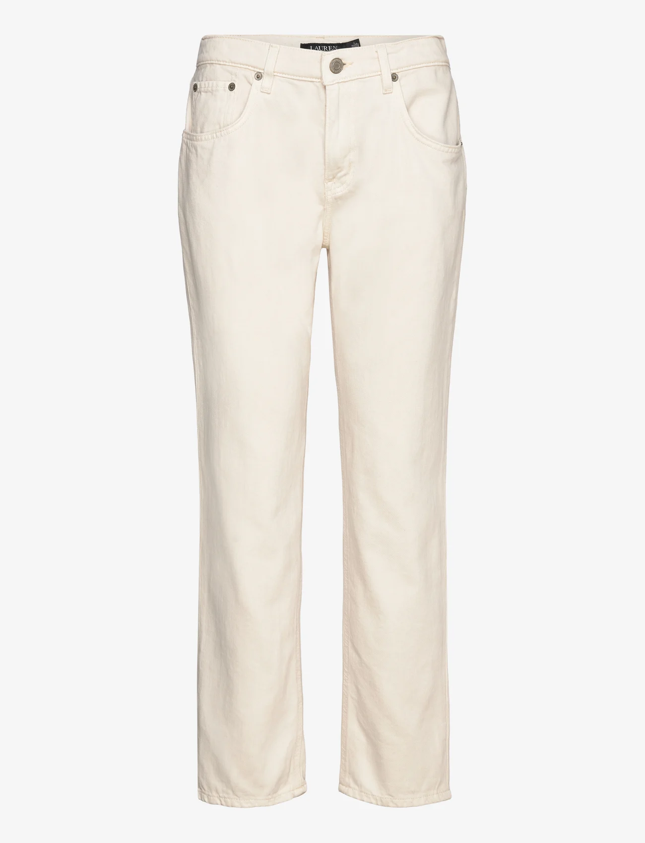 Lauren Ralph Lauren - Relaxed Tapered Ankle Jean - tapered jeans - mascarpone cream - 0