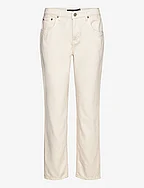 Relaxed Tapered Ankle Jean - MASCARPONE CREAM