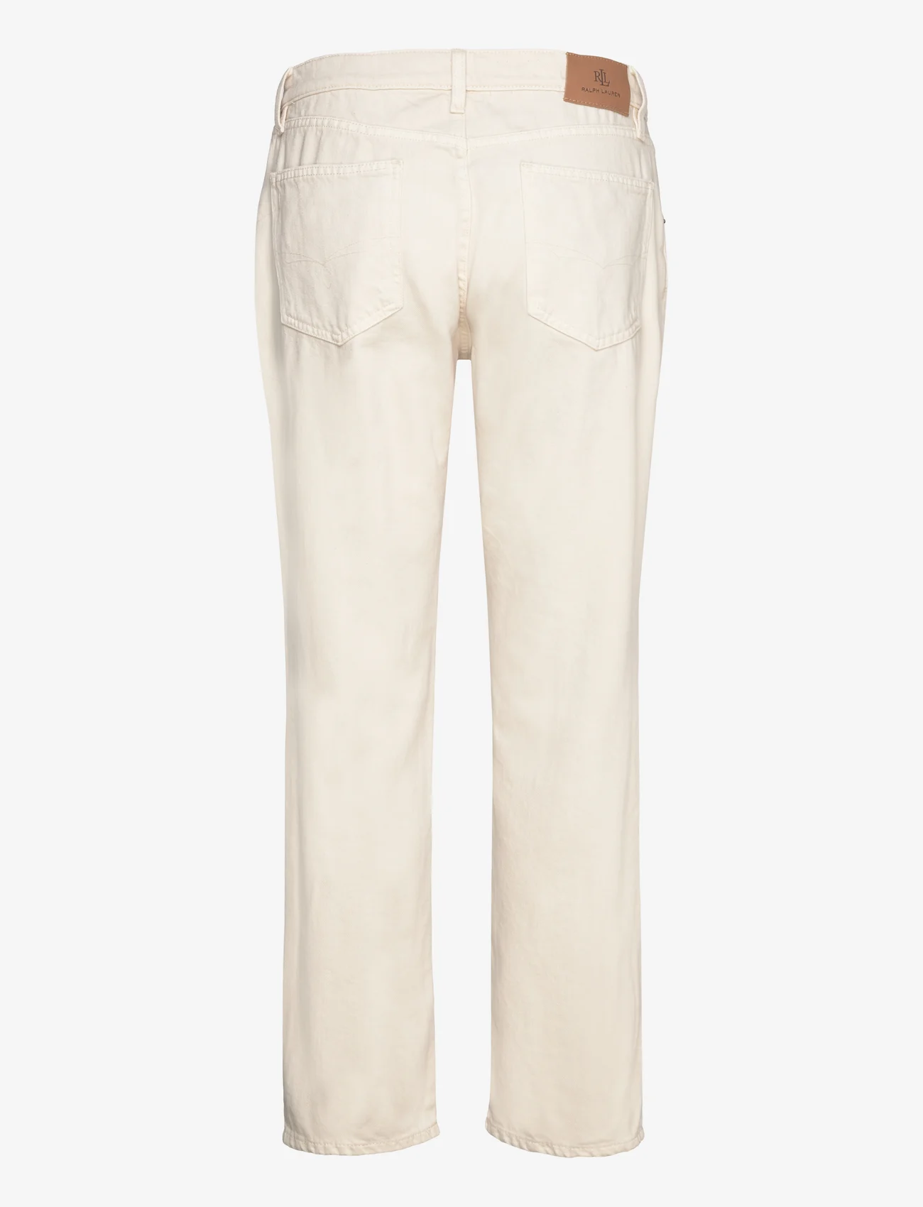 Lauren Ralph Lauren - Relaxed Tapered Ankle Jean - tapered jeans - mascarpone cream - 1