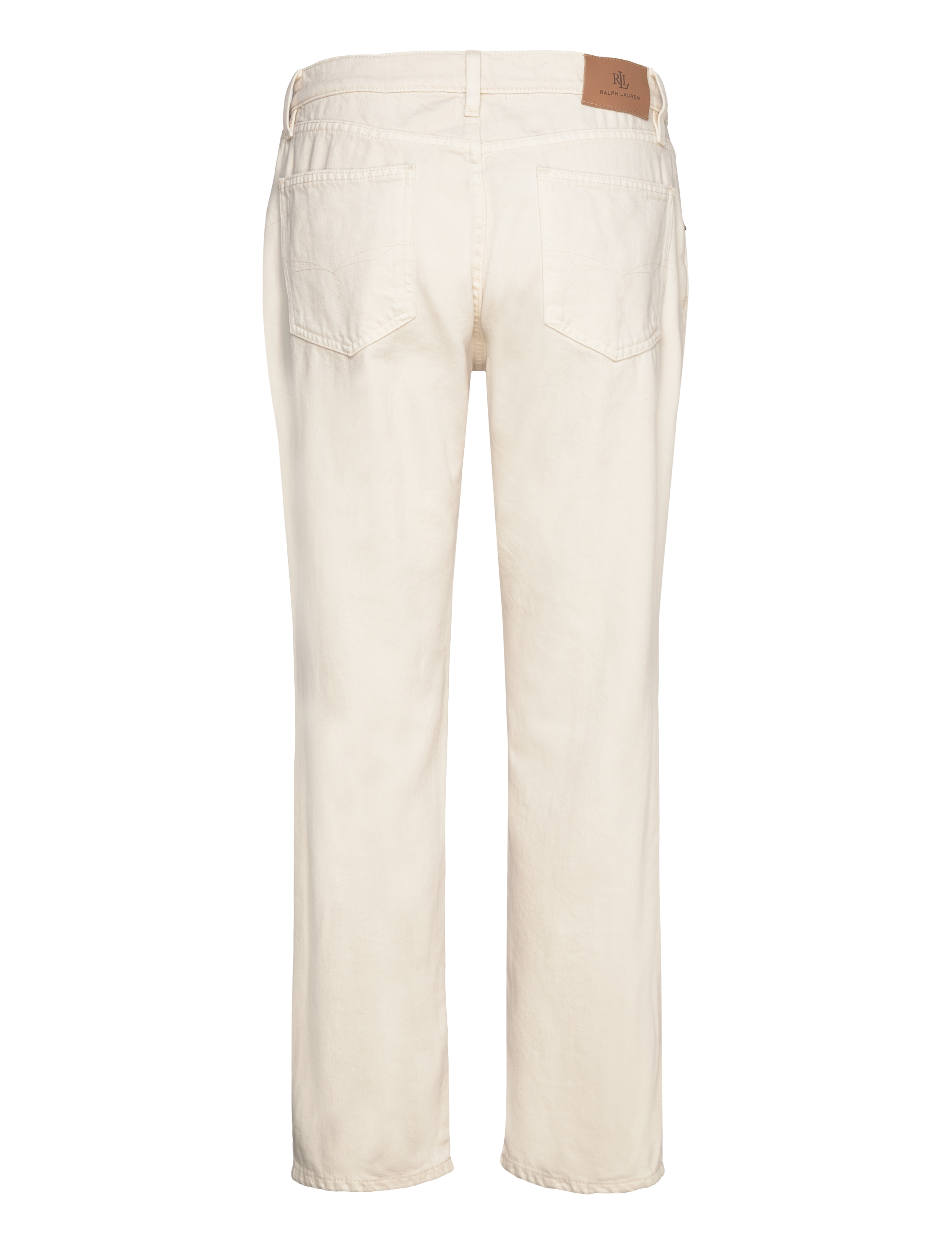 Lauren Ralph Lauren - Relaxed Tapered Ankle Jean - mascarpone cream - 1