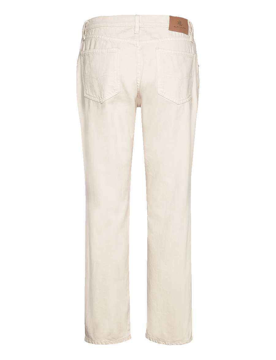 Lauren Ralph Lauren - Relaxed Tapered Ankle Jean - mascarpone cream - 1