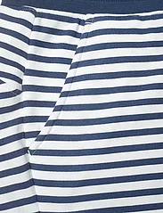 Lauren Ralph Lauren - Striped French Terry Drawcord Short - collegeshortsit - white/indigo dusk - 2