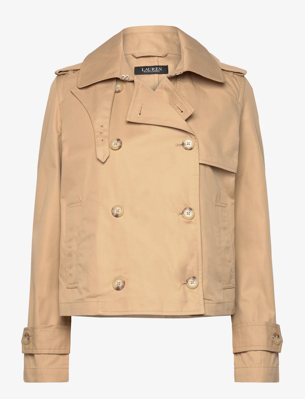 Ralph lauren twill trench coat sales